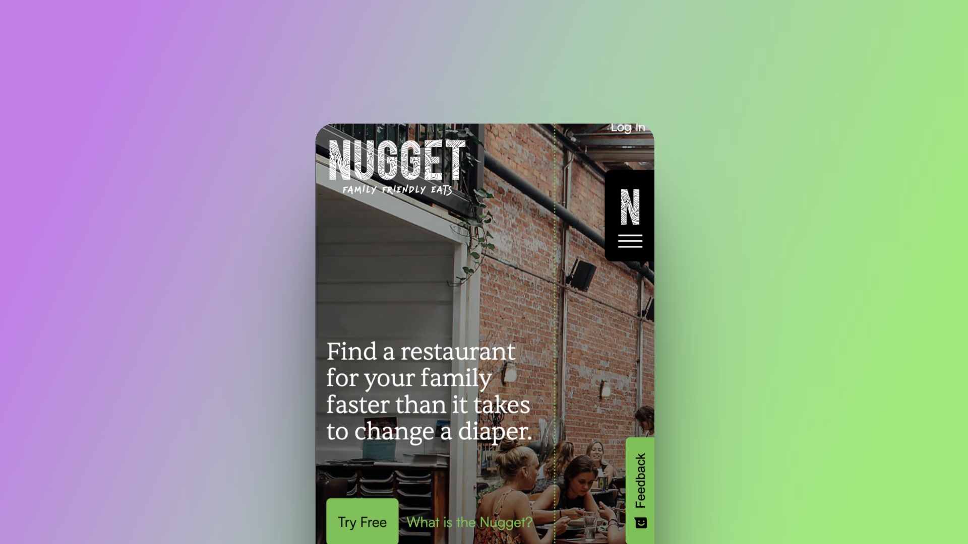 Nugget restaurant app